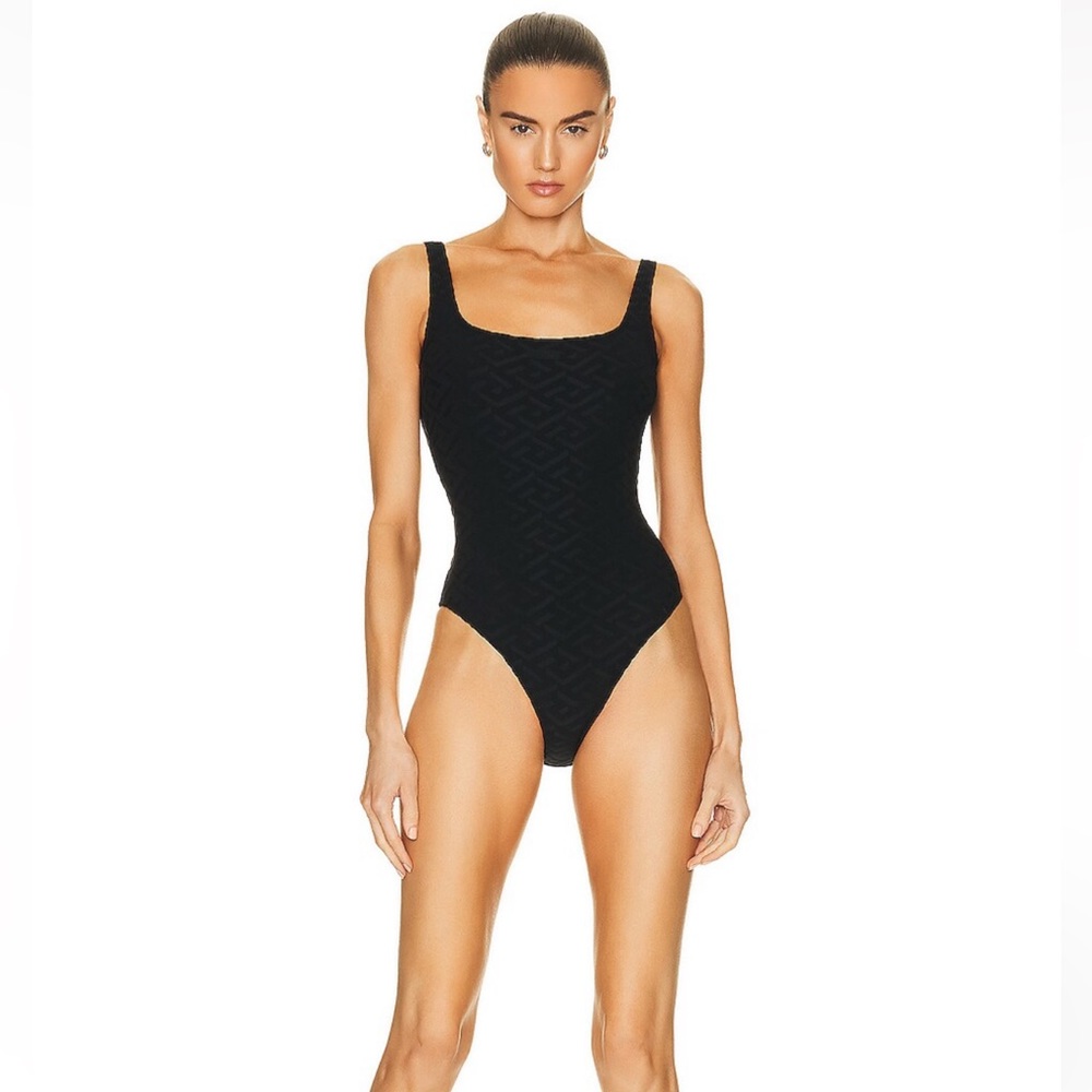 100%Authentic Versace Monogram Swimsuit - image 7